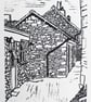 High Wray Farm original linocut - Image 1