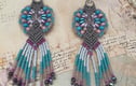 Beaded Fringe Earrings