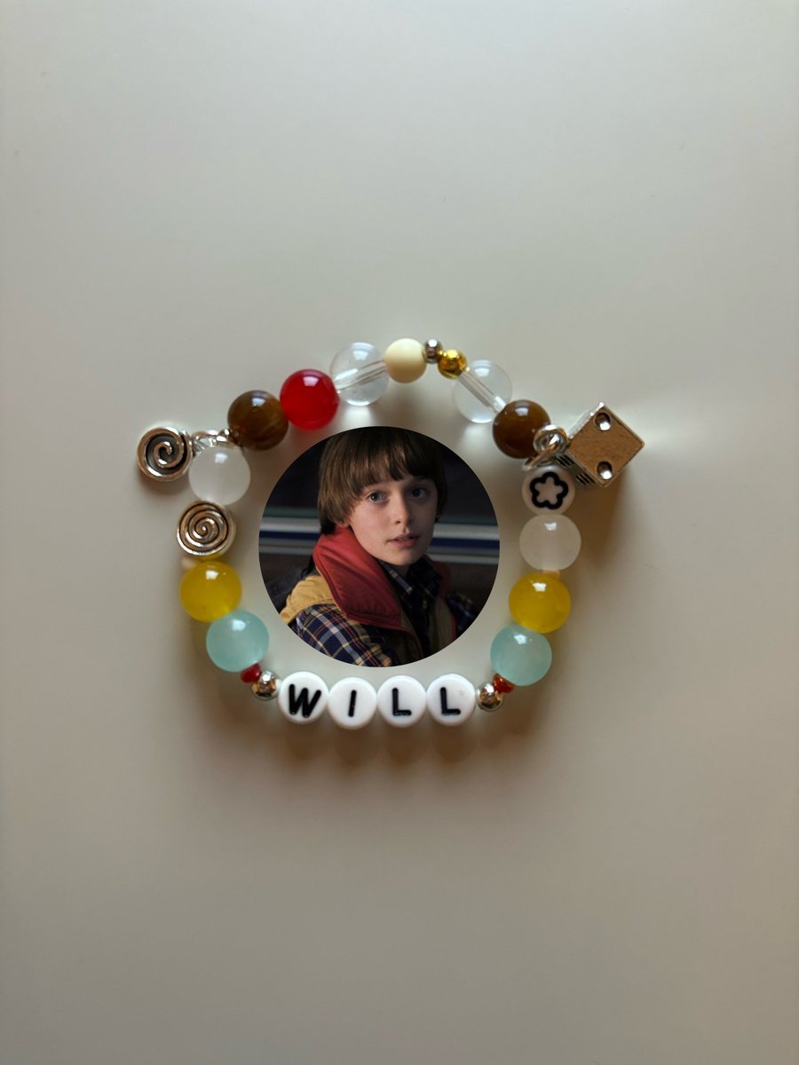 Will Byers inspired handmade bracelet