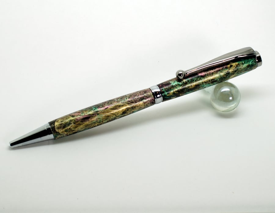 Hand Painted and Lacquered Pen