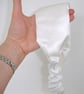 Silk Headband Ivory Mulberry Silk Hairband Elasticated - Image 6