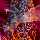 Unique free-motion embroidery