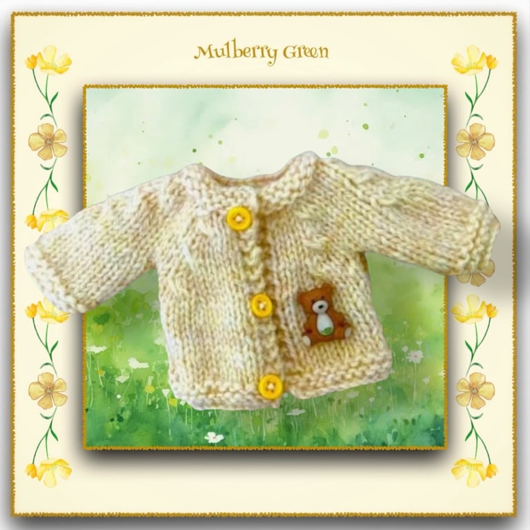 Teddy Bear Cardigan 