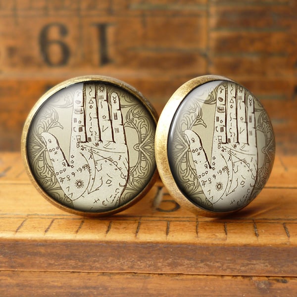 Palmistry Cufflinks (DJ08)