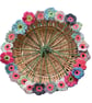 Pretty crocheted flower - one stem (various colours) - Image 3