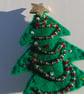 Handcrafted Xmas Tree Brooch - Image 2