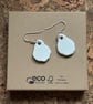 Handmade Ceramic Earrings Unique Eco Friendly Gifts with Histories. - Image 6