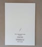 Hyacinths blue spring flower botanical art handmade card - Image 3