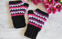 Hand Crocheted Luxury Fingerless Gloves