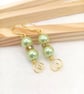 Pearl Earrings - Love Heart Pearl Drop Earrings - Choice of Colours - Image 8