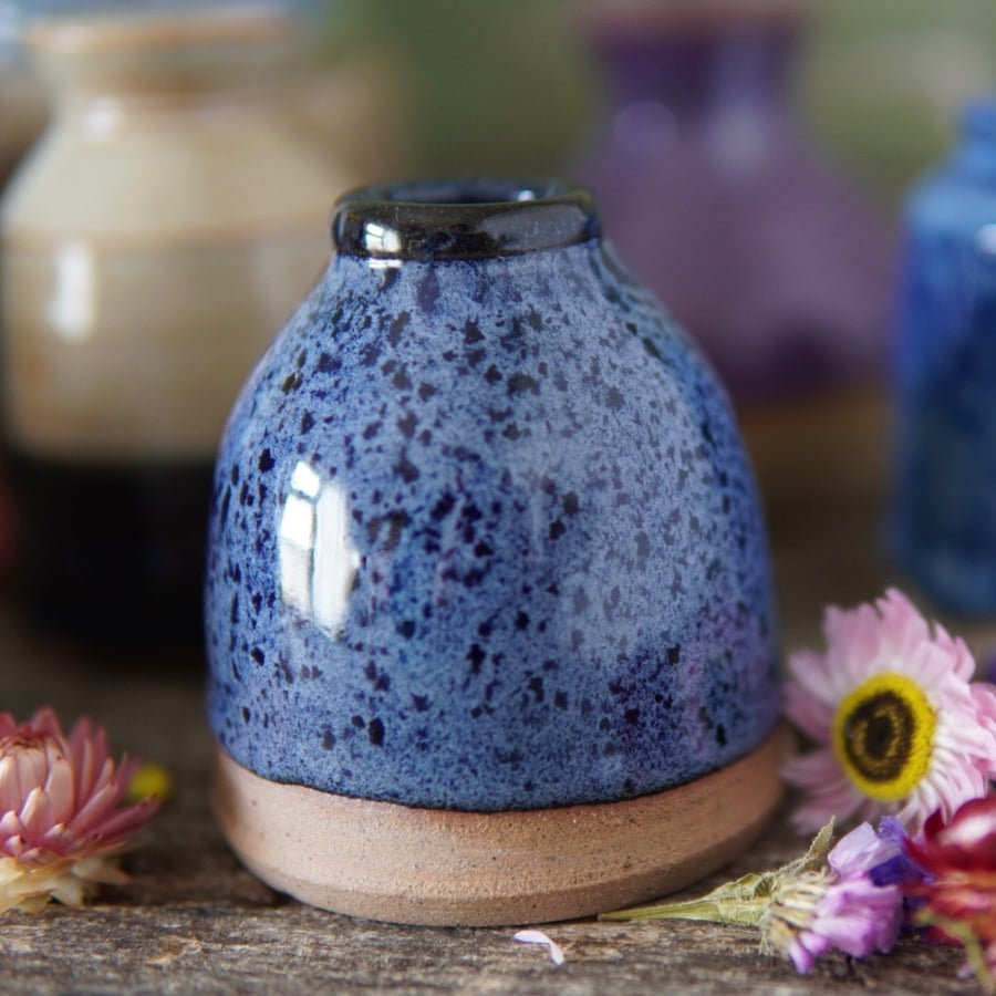 Blue Bud Vase 1