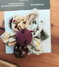 Fabric  Flower Brooch - Image 2
