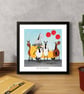 Only Ewes And Horses - 10" print - Image 3