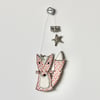 'Floral Mr Fox' - Hanging Decoration