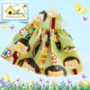 Reserved for Connor - Japanese Doll Print Dress