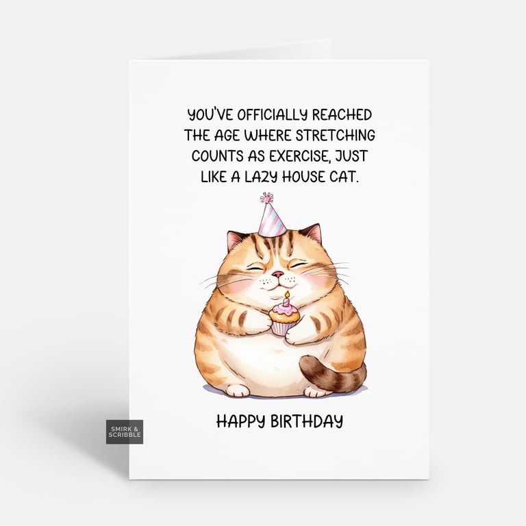 Unique Funny Birthday Card For Him Or Her 