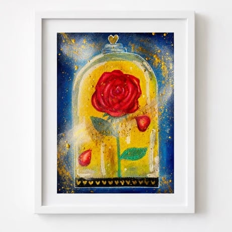 Enchanted Rose Original Art