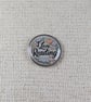 I Love Reading - Book Lover Themed Badge - Large Resin Topped Pin Badge - Image 1