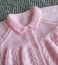 16" Matinee Coat Hat Mittens & Booties Set - Image 3
