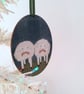 Wooden Sheep Hanging Decoration - Image 2