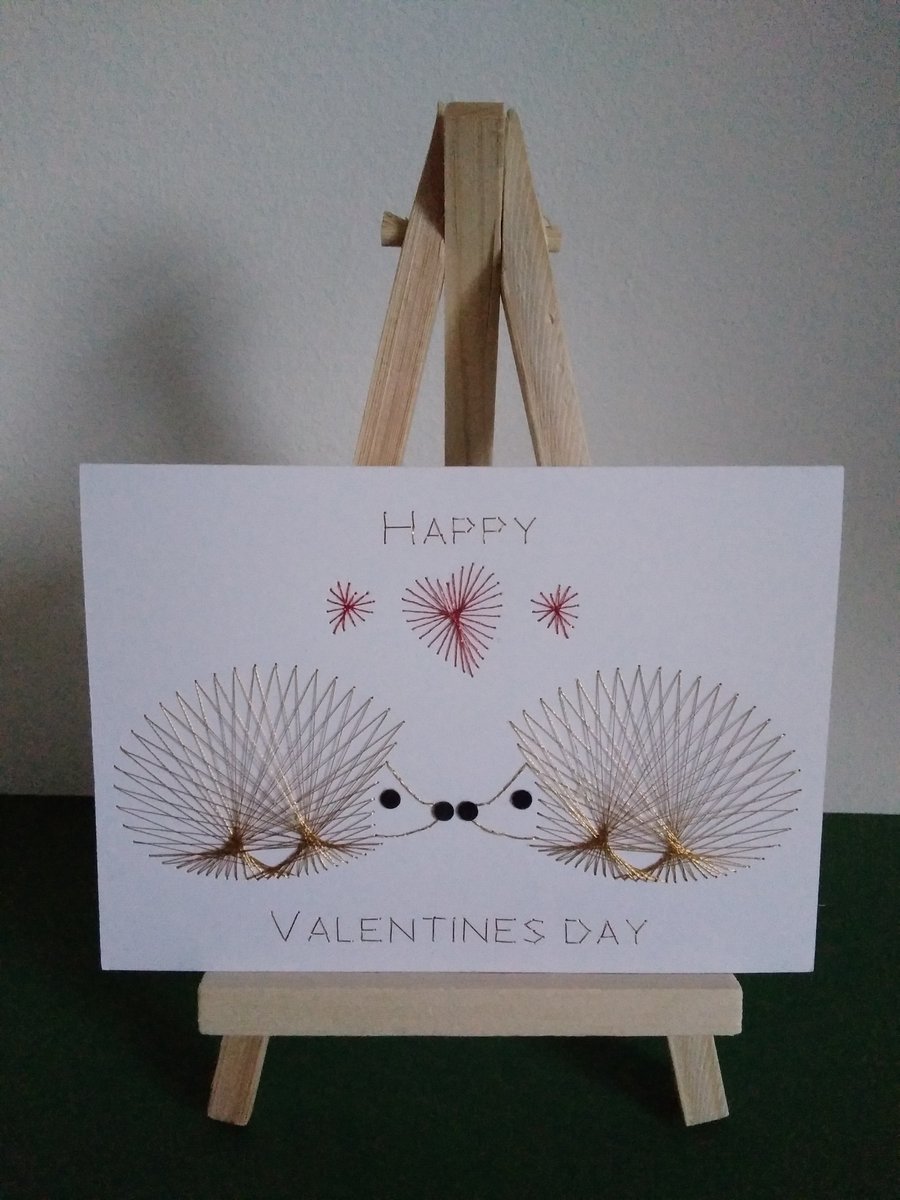 Valentines Day Hedgehogs