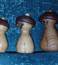 Reclaimed Oak snowmen - Image 2