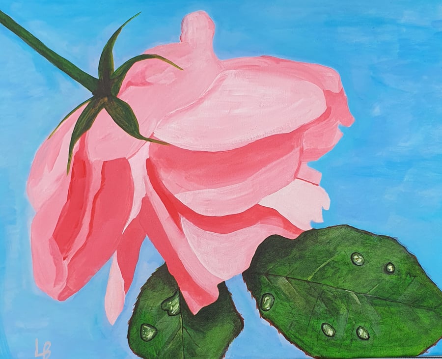 Original Painting 'Rose' 