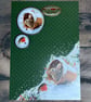 Christmas Card. Woodland Bunny and Robin Christmas Card. - Image 4