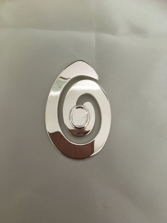 Oval Swirl Pendant Setting - S16