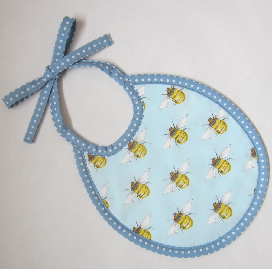 SALE Babies Bee Bib. First Size.