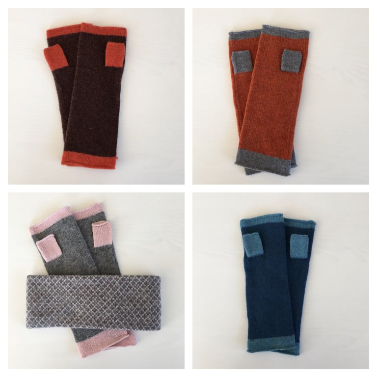 Mittens - Wrist warmers Fingerless Mittens 