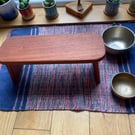 Wooden Folding Meditation Stool with Carry Bag