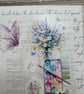 Greeting Card - Whispers from my Garden - Paintbox C273 - Image 2