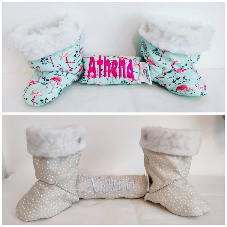 Winter Boot & Bar Covers for Clubfoot Talipes. Boots and Bar Booties for Funky