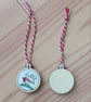Personalised Tiny Embroidery Hoop Christmas Hanging Decoration  - Image 5