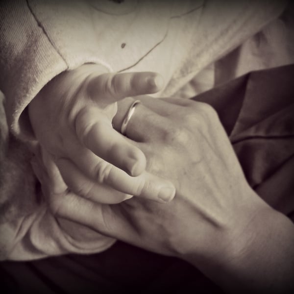 SKINNY - Sterling Silver ring, simple, elegant, a gift for Mum!