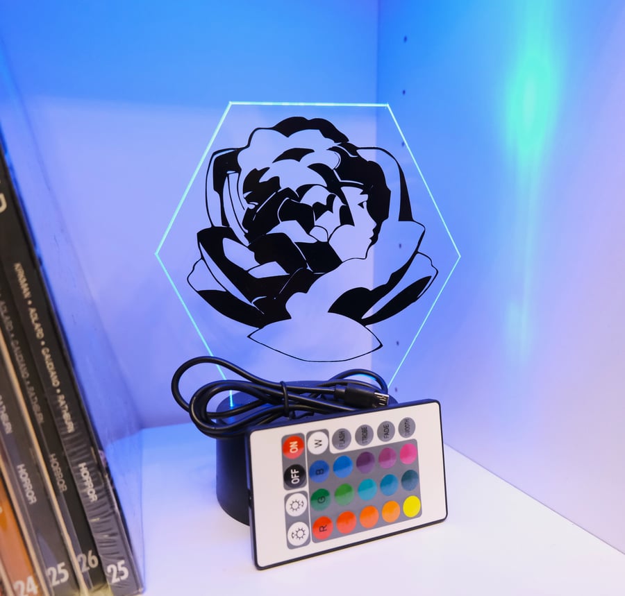 Arcane Inspired Acrylic Lamp