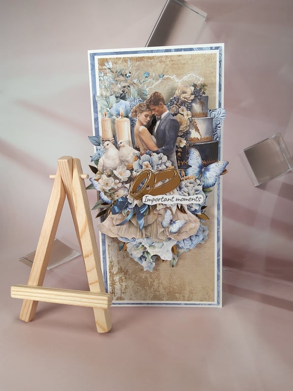 Handmade Wedding Card (91)