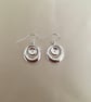 Round Drop Earring Settings - E7 - Image 1