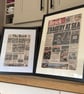 Personalised Brick Newspaper - Unique Birthday Anniversary Wedding Gift