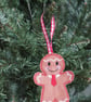 Dad gingerbread hanging tree ornament - Image 2