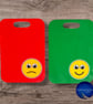 Visual Communication Tag - Wearable YesNo Indicator, SEN Support (Set of 2, Subl