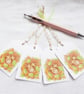 Sleeping Hedgehogs Gift Tags - set of 4 tags - Image 1