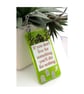 Handmade Fused Glass Live For Something Or Die For Nothing Hanging Picture - Image 1