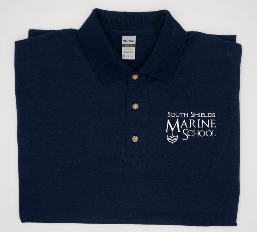 Polo shirt South Shields Marine School 