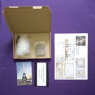 Lavender bag Eiffel tower DIY sewing kit