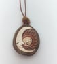Avocado stone necklace - Image 1