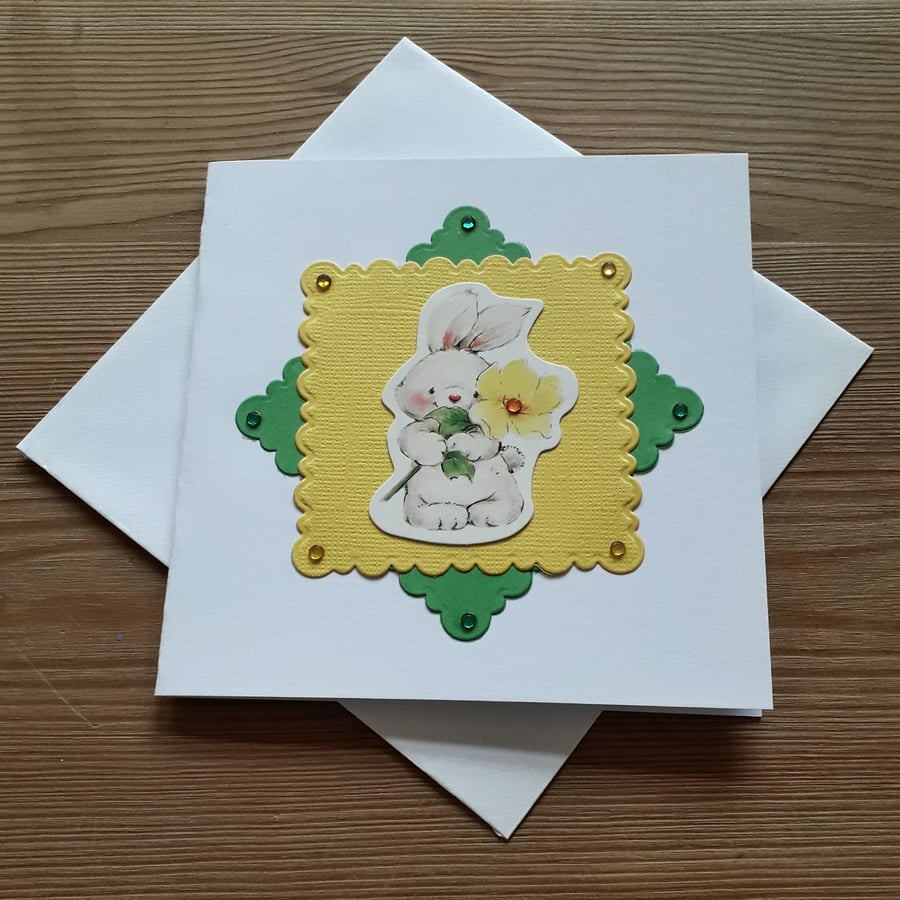 Mini Easter Bunny Card