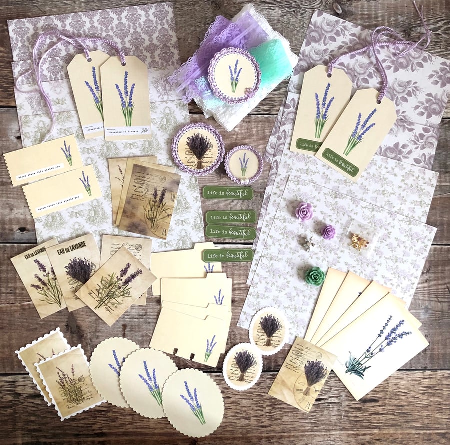 Beautiful lavender theme inspiration kit