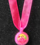 Flora pink pendant - Image 3